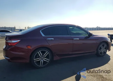 2016 Honda Accord Sport z USA, uszkodzony, nr VIN 1HGCR2F55GA051470